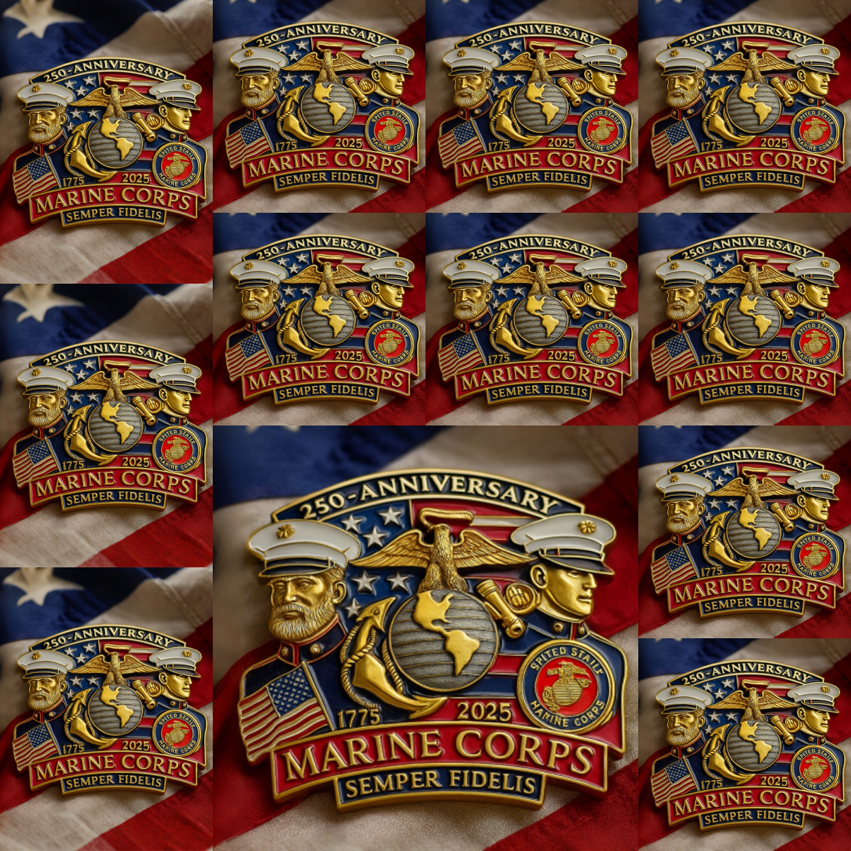 🎖️Cilifer® U.S.250th Anniversary Commemorative Pin – 🫡A Legacy Forged by Honor