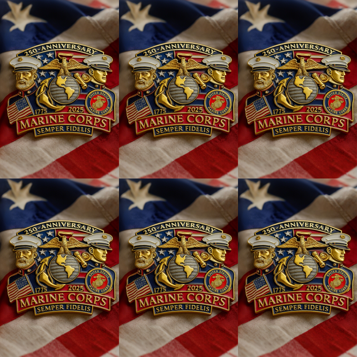 🎖️Cilifer® U.S.250th Anniversary Commemorative Pin – 🫡A Legacy Forged by Honor