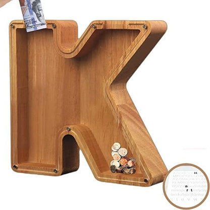 🎁Last Day 49% OFF - Cilifer® Customized wooden piggy bank gift for children🎉