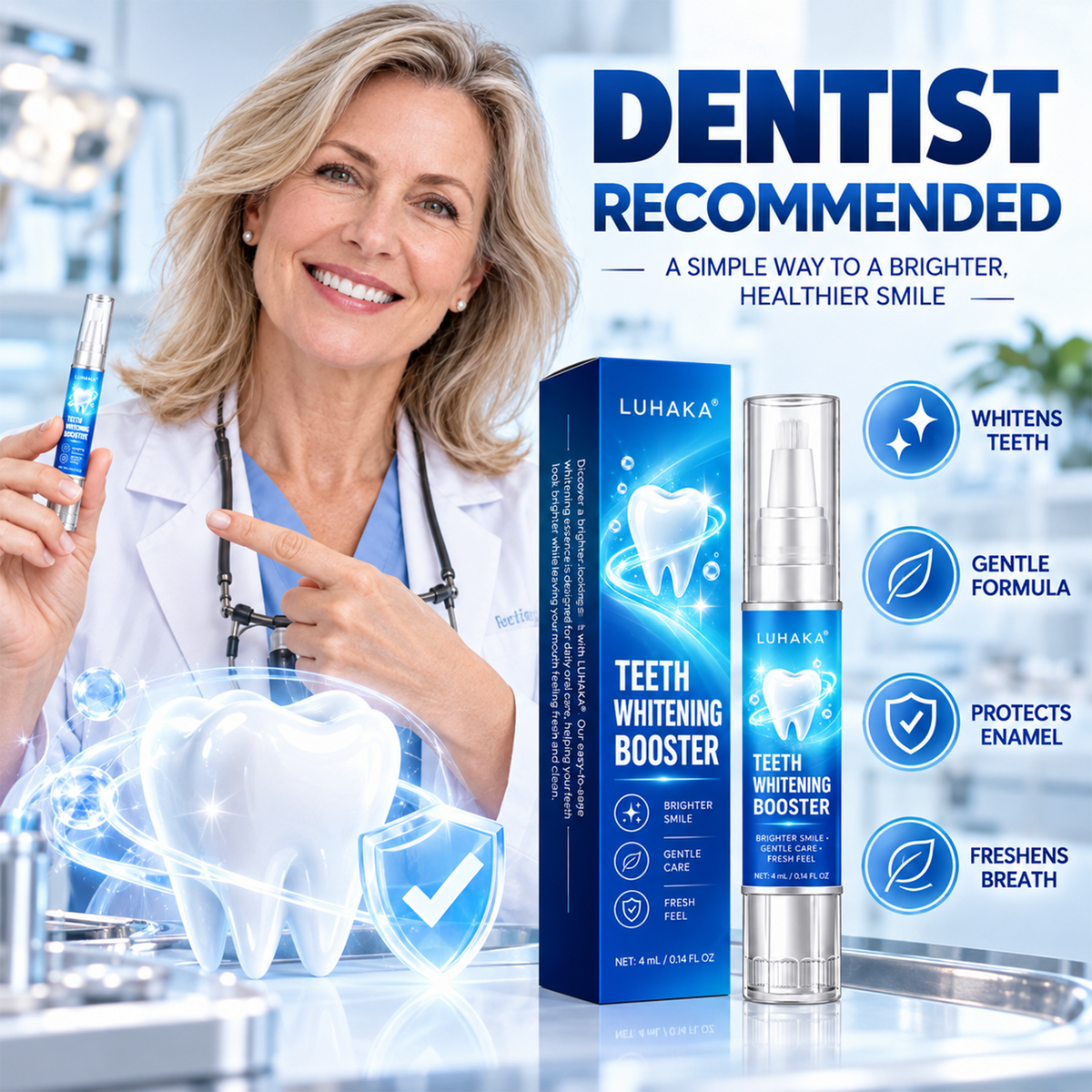 LUHAKA® Advanced Teeth Whitening Booster