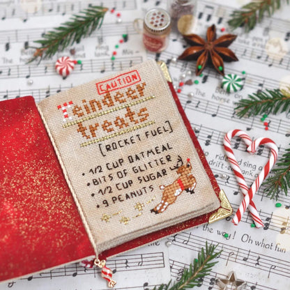 🔥Last Day 49% OFF -Cilifer® Christmas Book SAL 3D Cross Stitch Kit – Complete Craft Set