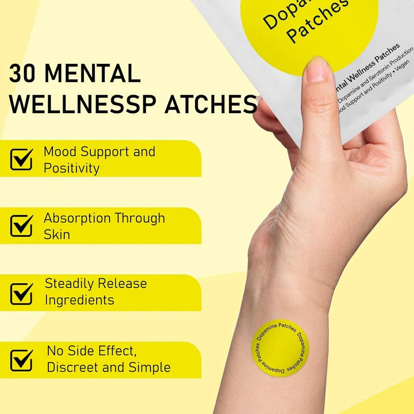 LUHAKA® Dopamine Patches: Mental Wellness Patches