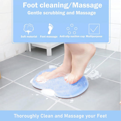 CILIFER® CleanFootFlex Hands-Free Silicone Foot Clean Mat