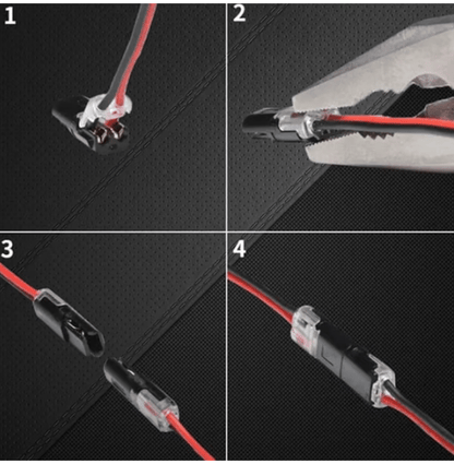 🏆 80K+ SOLD!⚡Flame-Retardant Locking Wire Quick Connectors