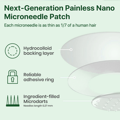 Official Store | ☀️☀️Lyyeto® Moringa Berberine + NAD+ 10-in-1 Nano Microneedle Patch(Just once a day, visible changes in 7 days)