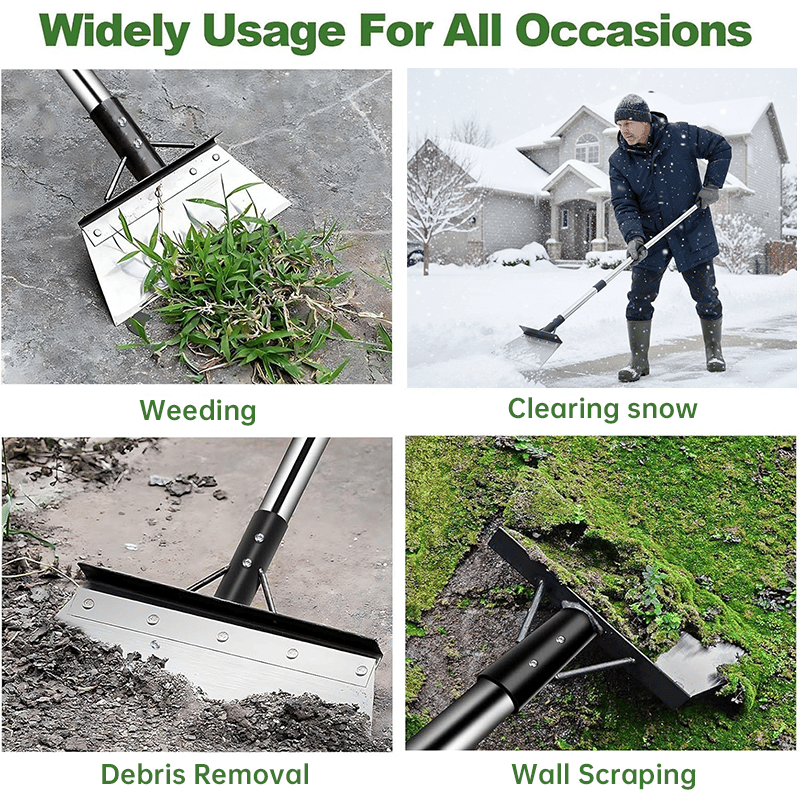 CILIFER® Heavy-Duty Multi-Purpose Garden Scraper & Ice Breaker