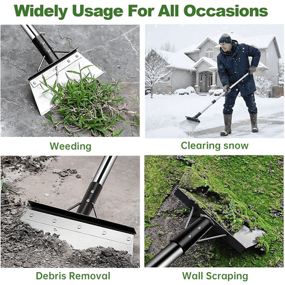 CILIFER® Heavy-Duty Multi-Purpose Garden Scraper & Ice Breaker