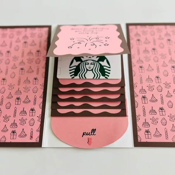 🔥LAST DAY 50% OFF - 🎅✨Cilifer® Handmade Waterfall Christmas Gift Card Booklet♻️Free PDF Included!