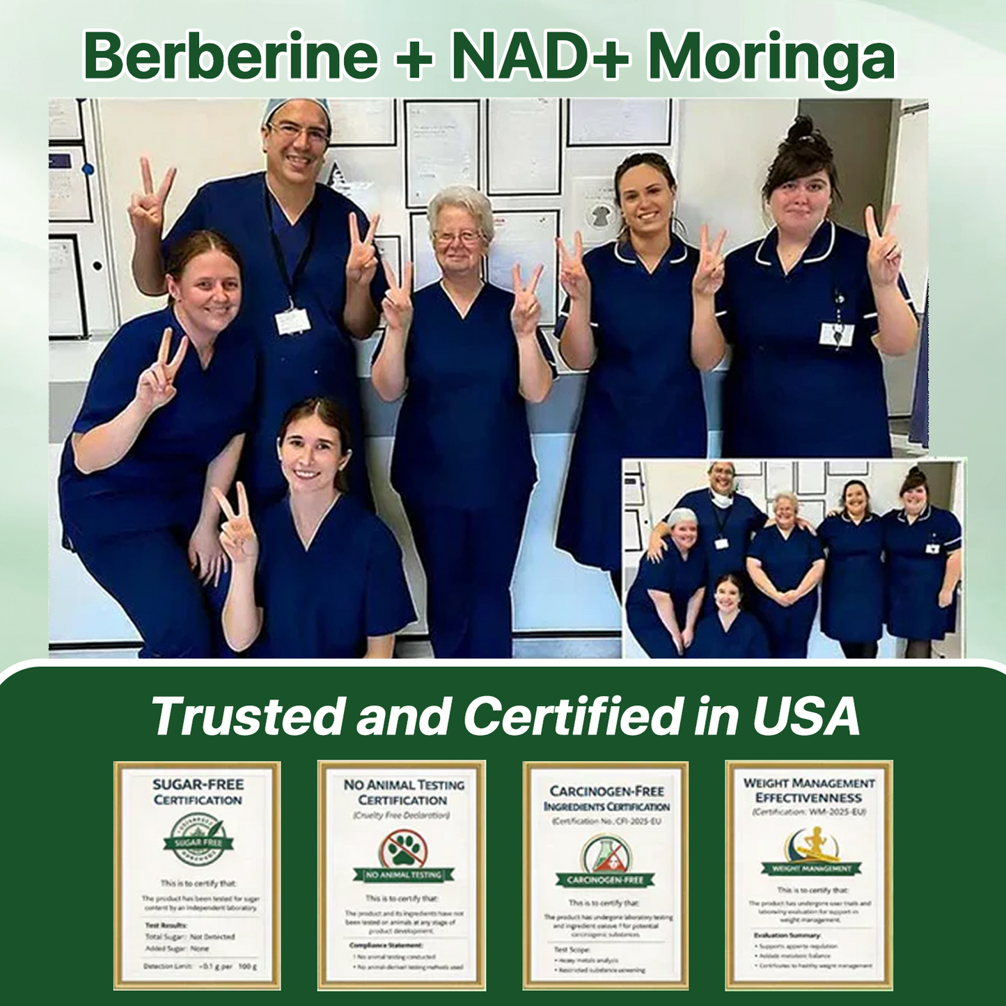 Official Store | ☀️☀️Lyyeto® Moringa Berberine + NAD+ 10-in-1 Nano Microneedle Patch(Just once a day, visible changes in 7 days)