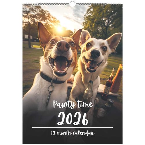 Cilifer® Pawty Time Wall Calendar 2026