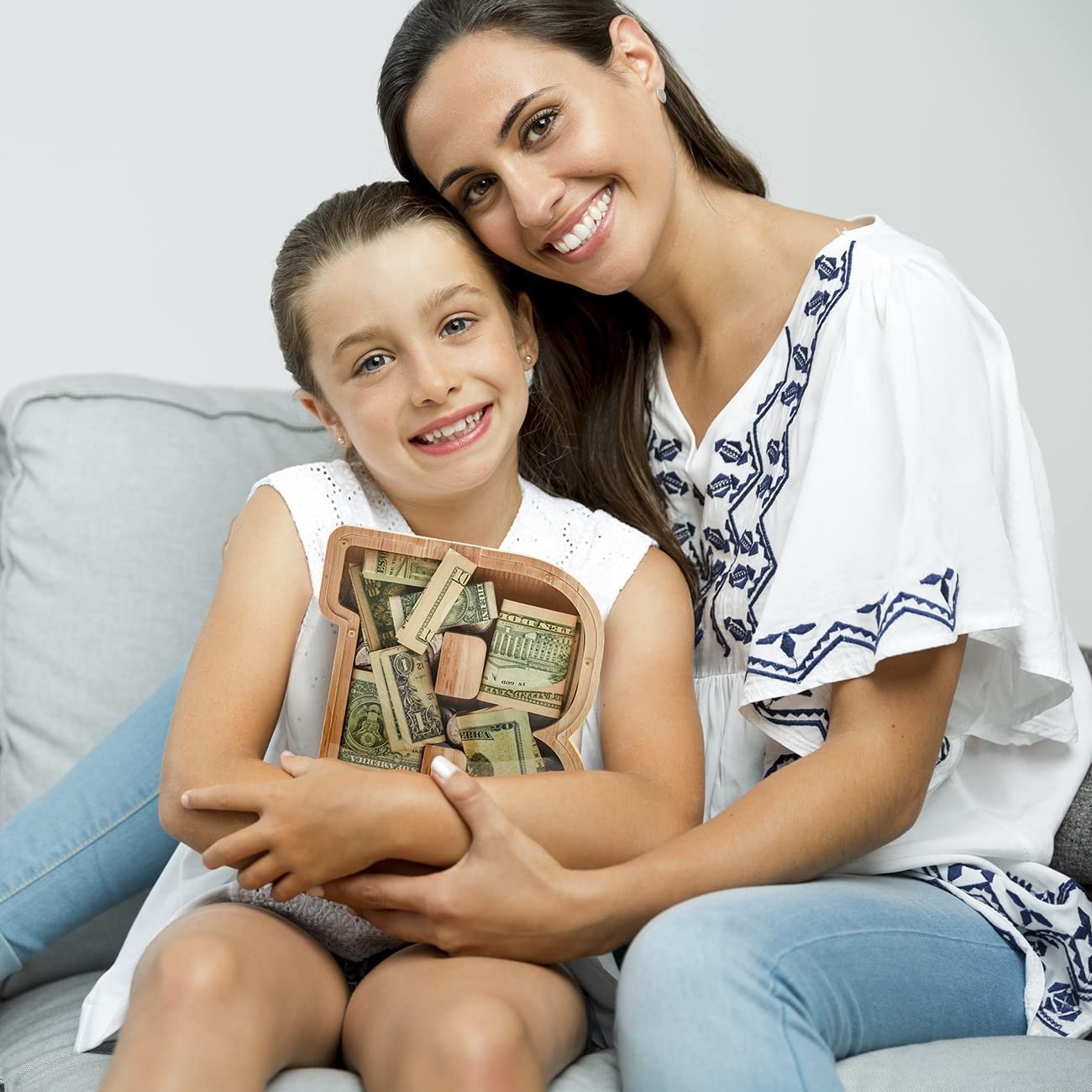 🎁Last Day 49% OFF - Cilifer® Customized wooden piggy bank gift for children🎉