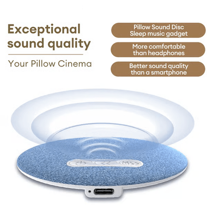 CILIFER® Last Day Sale S1 Ultra-Thin Bluetooth Pillow Speaker with Bluetooth 6.0 - Bone Conduction Technology
