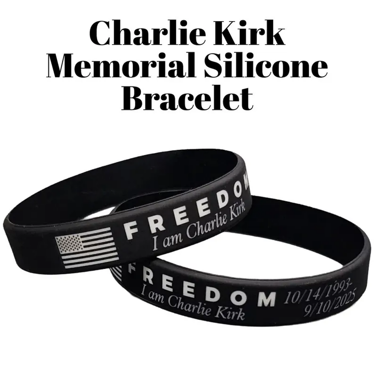 Oneswear®Multicolor Memorial Silicone Bracelets