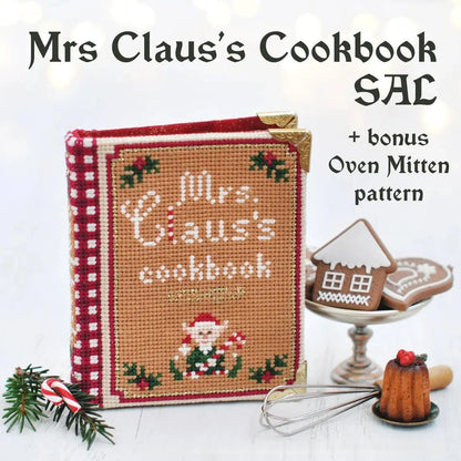 🔥Last Day 49% OFF -Cilifer® Christmas Book SAL 3D Cross Stitch Kit – Complete Craft Set