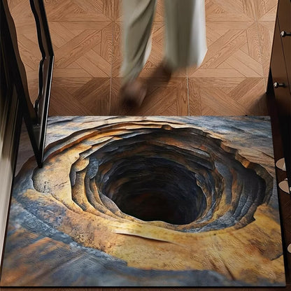 CILIFER® 🔥Visual Illusion Endless Abyss Pattern HD Printed Non-Slip Doormat😃Same as in the video