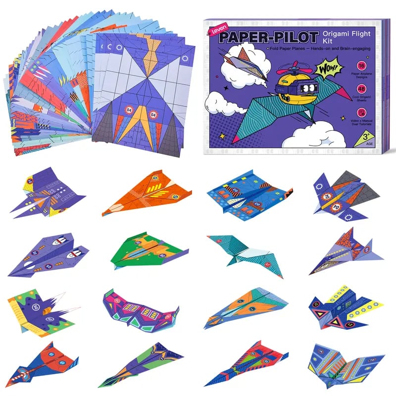 🔥Last Day 50% OFF - ✈✨Cilifer® Leven DIY Paper Airplane Book
