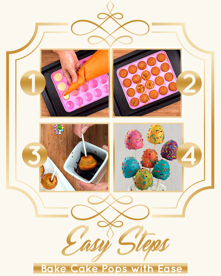 Cake Pops Silicone Maker