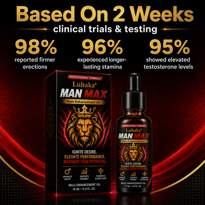 ❤️Limited stock | Save 50% Today|  Luhaka® Man Max Essential Oil