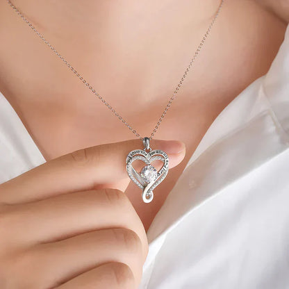 CILIFER® To My Wife Heart Necklace – Forever & Always Gift Box