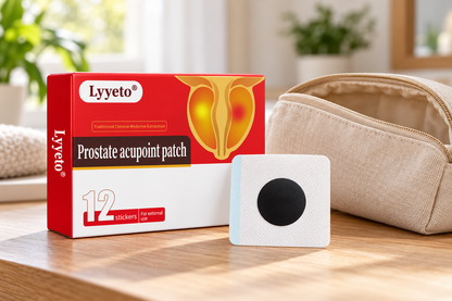 Lyyeto® Herbal Men’s Care Patches — Easy-Apply Topical Patches, 12 per Box