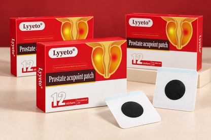 Lyyeto® Herbal Men’s Care Patches — Easy-Apply Topical Patches, 12 per Box