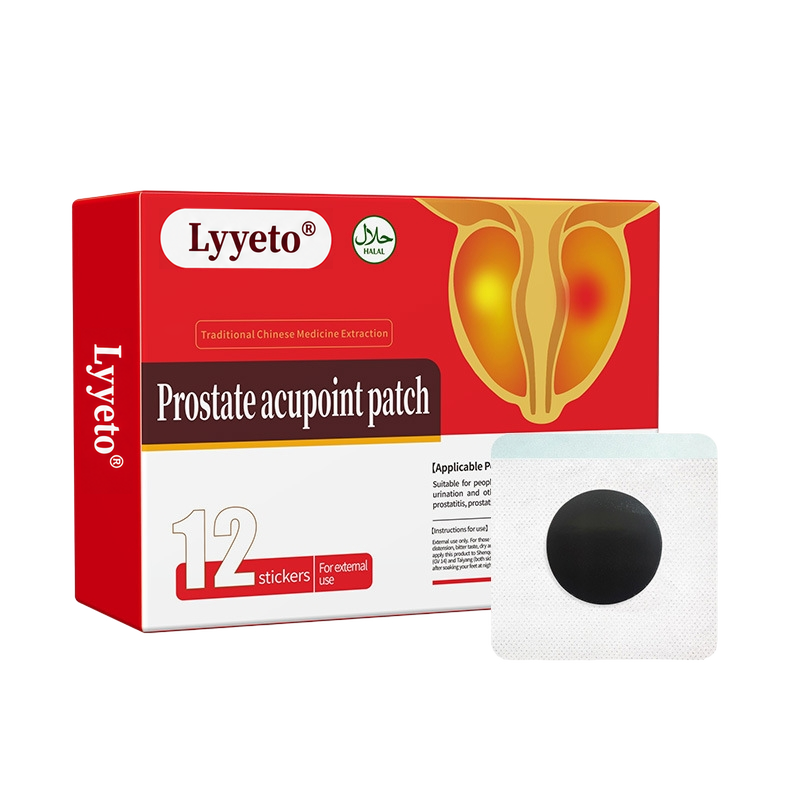 Lyyeto® Herbal Men’s Care Patches — Easy-Apply Topical Patches, 12 per Box