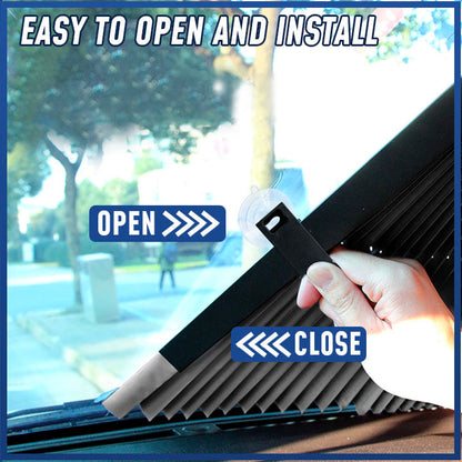 Car Retractable Windshield Cover
