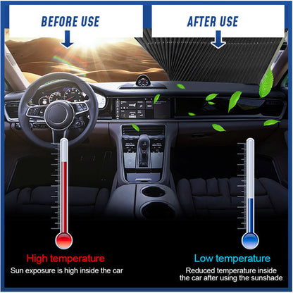 Car Retractable Windshield Cover