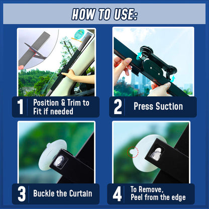 Car Retractable Windshield Cover