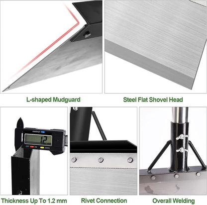 CILIFER® Heavy-Duty Multi-Purpose Garden Scraper & Ice Breaker