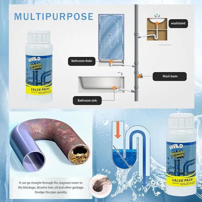 CILIFER® 🚰 WRLD Tornado Drain Cleaner | Dissolves 200+ Clogs & Kills Bacteria 🔥🔥