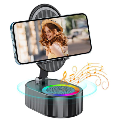 CILIFER® Upgraded Cell Phone Stand with Induction Speaker/Power Bank/Atmosphere Light