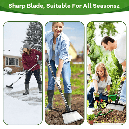 CILIFER® Heavy-Duty Multi-Purpose Garden Scraper & Ice Breaker