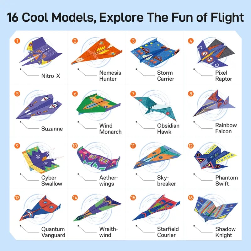 🔥Last Day 50% OFF - ✈✨Cilifer® Leven DIY Paper Airplane Book