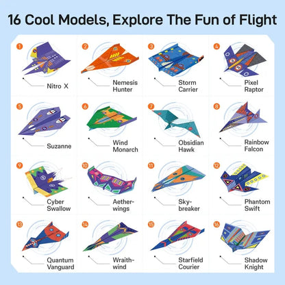 🔥Last Day 50% OFF - ✈✨Cilifer® Leven DIY Paper Airplane Book