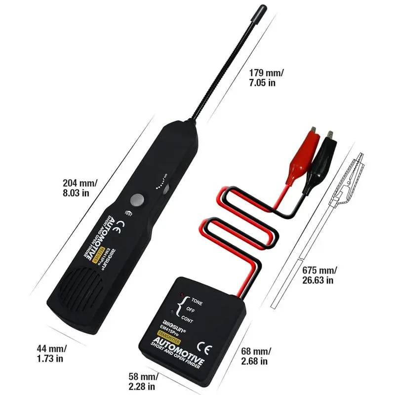 CILIFER® EM415Pro Automotive Electrical Open&Short Finder Circuit Tester.Tone Generator Cable Wire Breaker Fault Finder