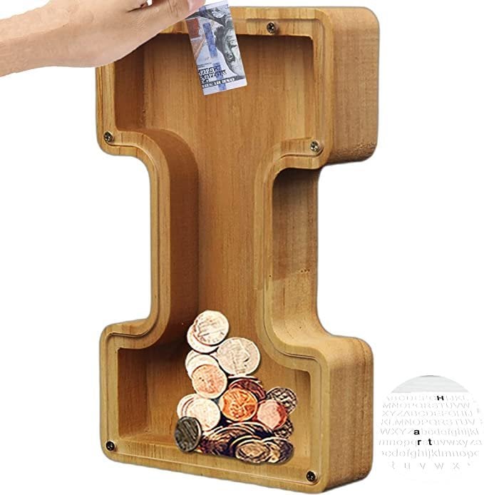 🎁Last Day 49% OFF - Cilifer® Customized wooden piggy bank gift for children🎉