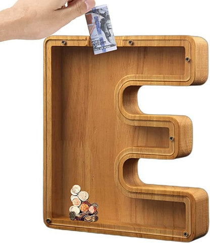 🎁Last Day 49% OFF - Cilifer® Customized wooden piggy bank gift for children🎉