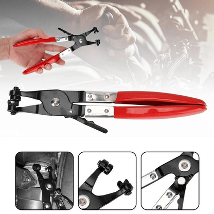 CILIFER® Automotive Electrical Disconnect Pliers Kit.Auto Repair Plier.High-Carbon Steel Connector Separator 60 ° Pliers.Hose Clamp Plier.Car Trim Clip Removal Pliers.Plug Release Tool and Wire Terminal Removal