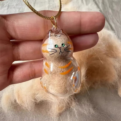 CILIFER® 🐾Pet Hair Memorial Capsule Keychain