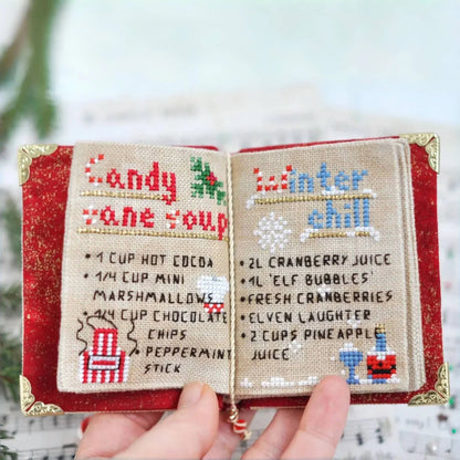 🔥Last Day 49% OFF -Cilifer® Christmas Book SAL 3D Cross Stitch Kit – Complete Craft Set