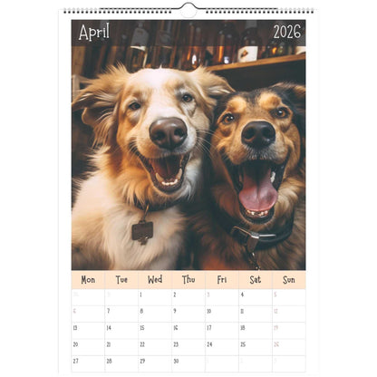 Cilifer® Pawty Time Wall Calendar 2026