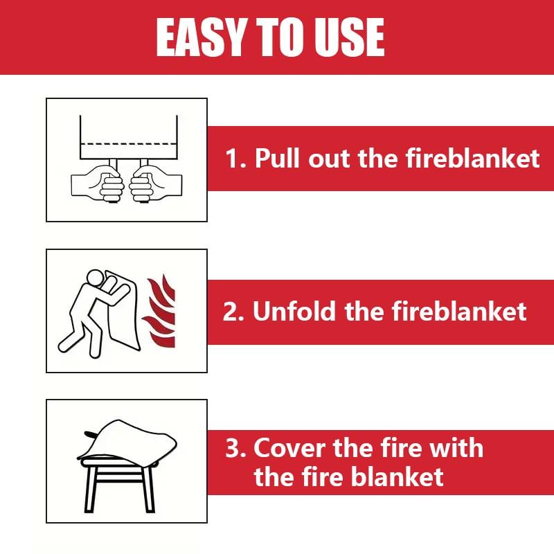 🔥Last Day Promotion 49% OFF🔥 -Cilifer® Emergency Fire Blanket