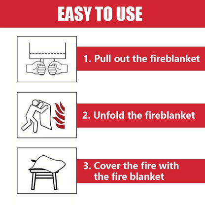 🔥Last Day Promotion 49% OFF🔥 -Cilifer® Emergency Fire Blanket