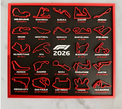 🔥Last Day 50% OFF🏎️📅2026 Cilifer® Formula 1 Calendar