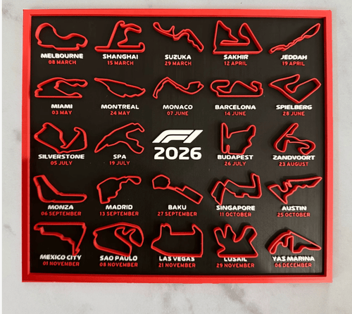 🔥Last Day 50% OFF🏎️📅2026 Cilifer® Formula 1 Calendar