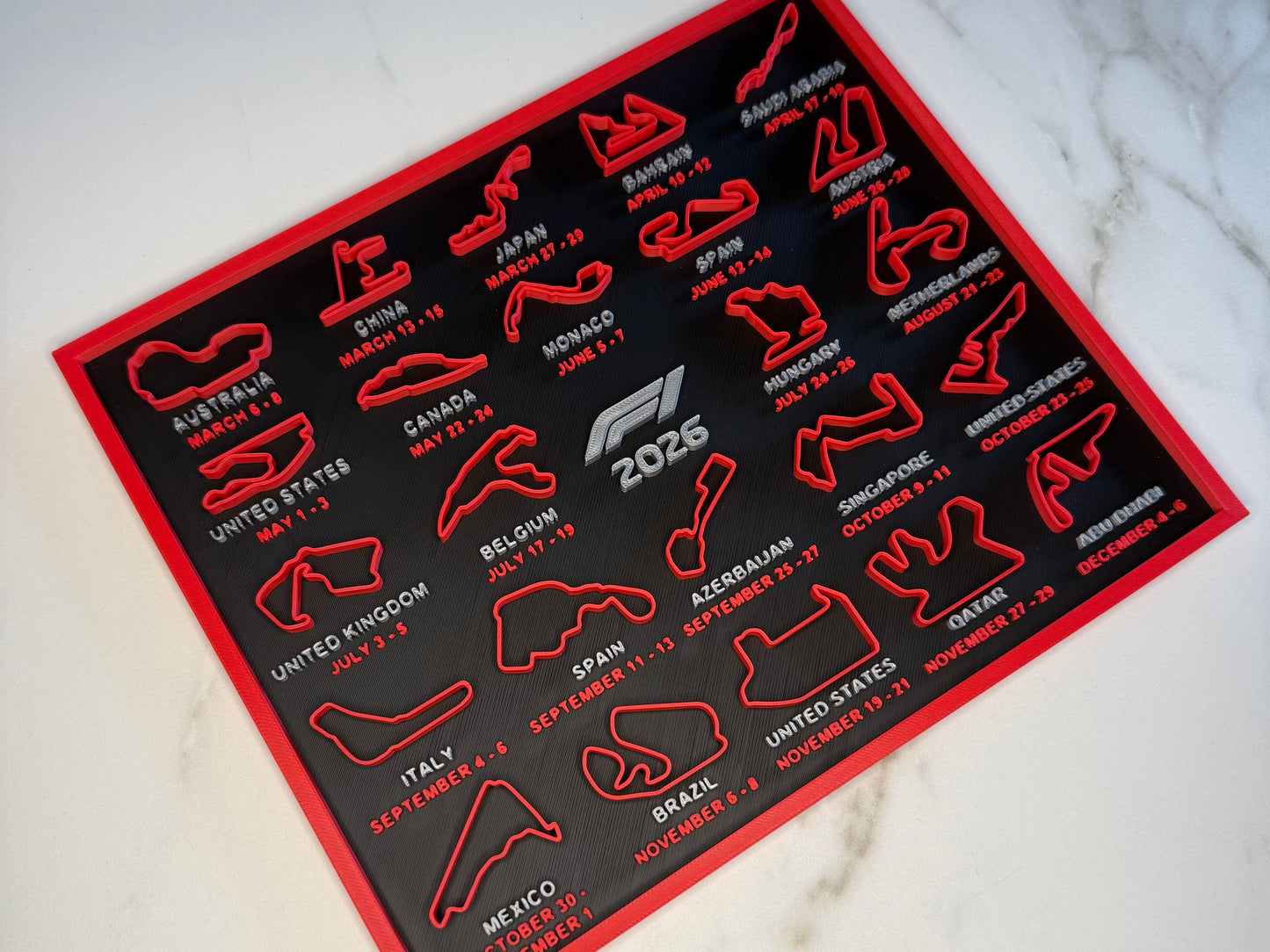 🔥Last Day 50% OFF🏎️📅2026 Cilifer® Formula 1 Calendar