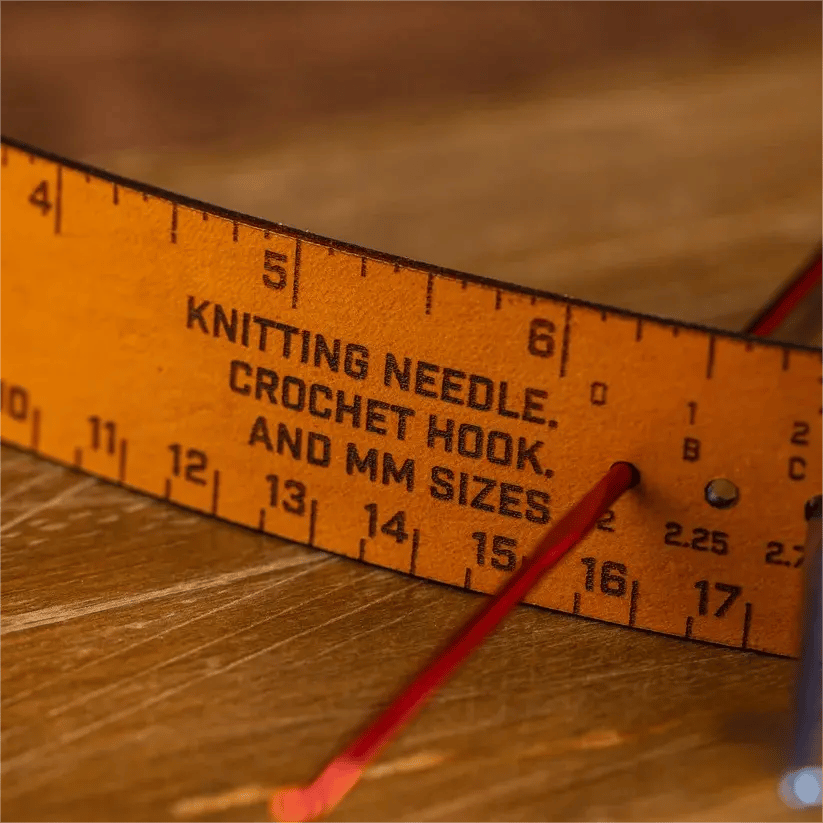 CILIFER® 🧶The Crafters' Multi-Wrap | 7-in-1 Leather Measuring Tool