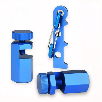 CILIFER® Tall Stair Gauges for Framing Square – Hexagonal Stable Lock with Holder & Hook for Carpentry & Circular Saw