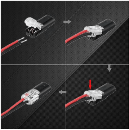 🏆 80K+ SOLD!⚡Flame-Retardant Locking Wire Quick Connectors
